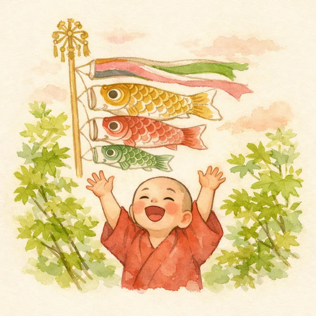 颯太くんの、こどもの日