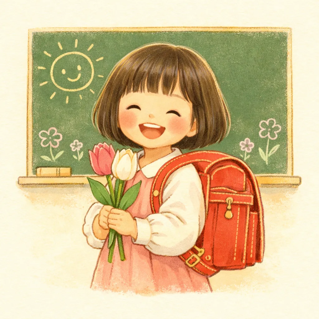 さくらちゃんの、ランドセルのぼうけん