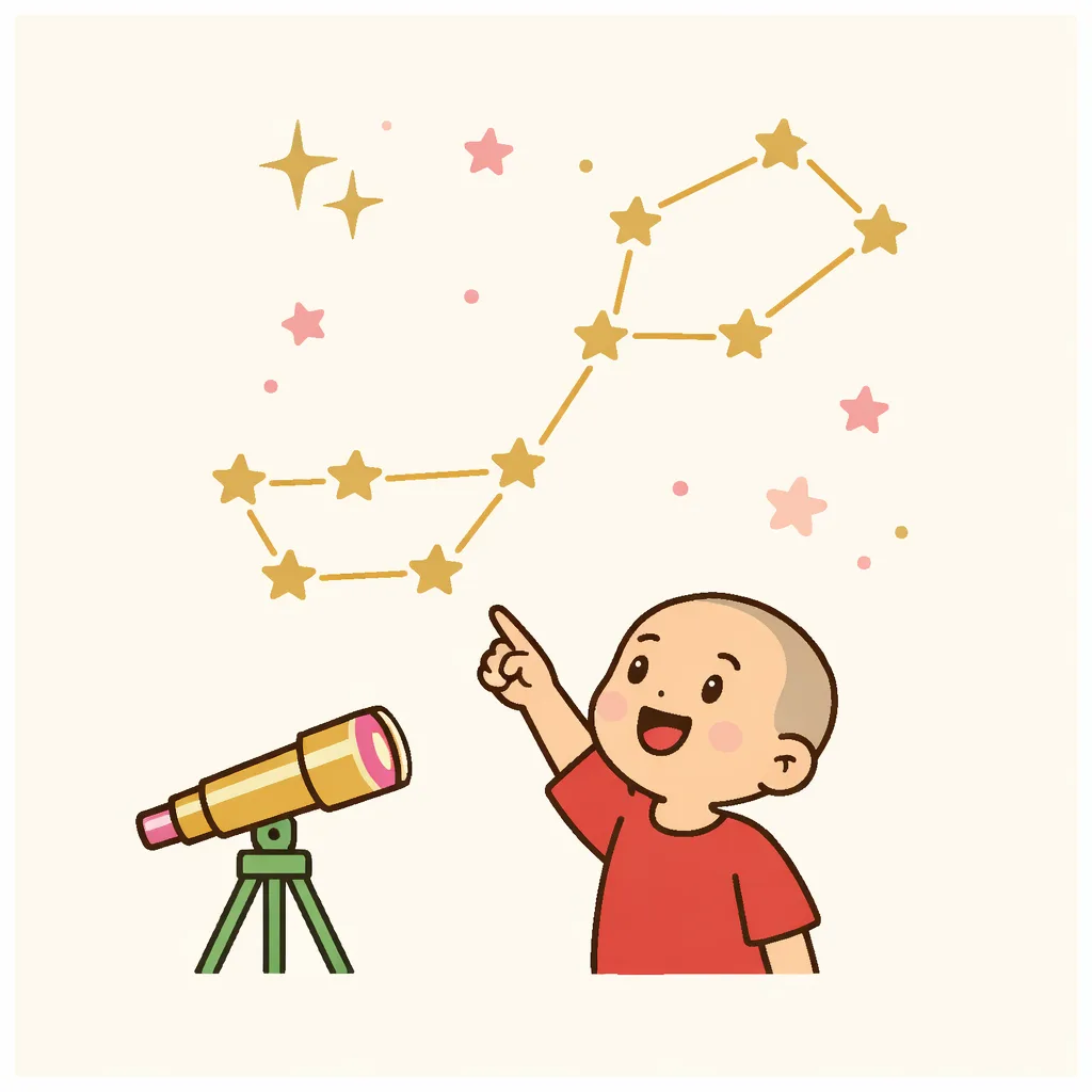 光くんの、星空のはかせ
