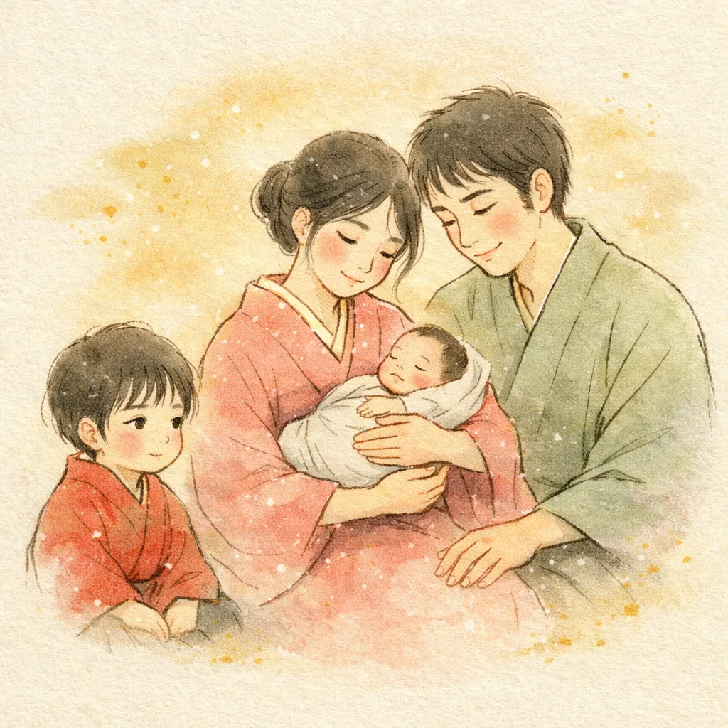 きょうだいが できた日